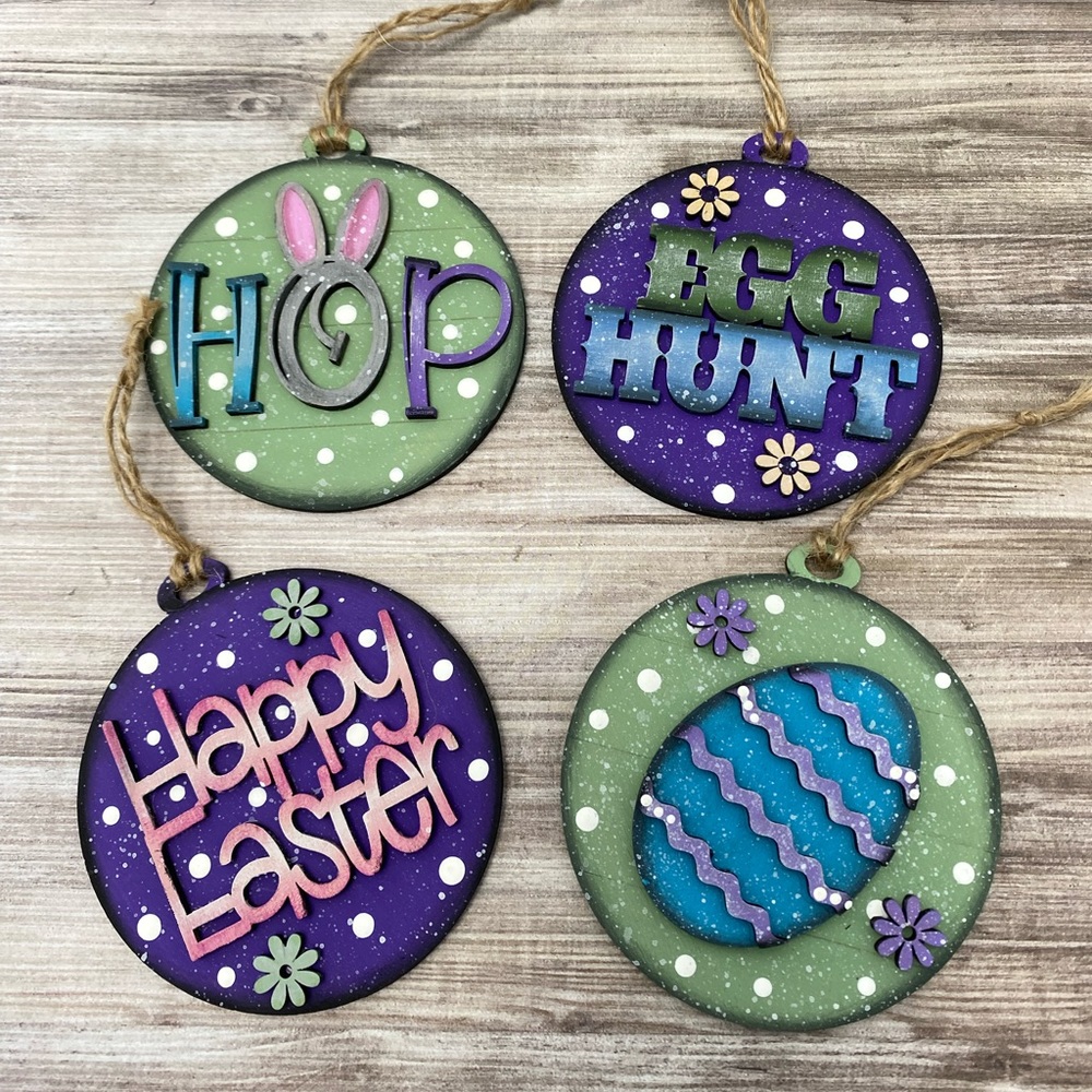 Hand Crafted Easter Ornaments